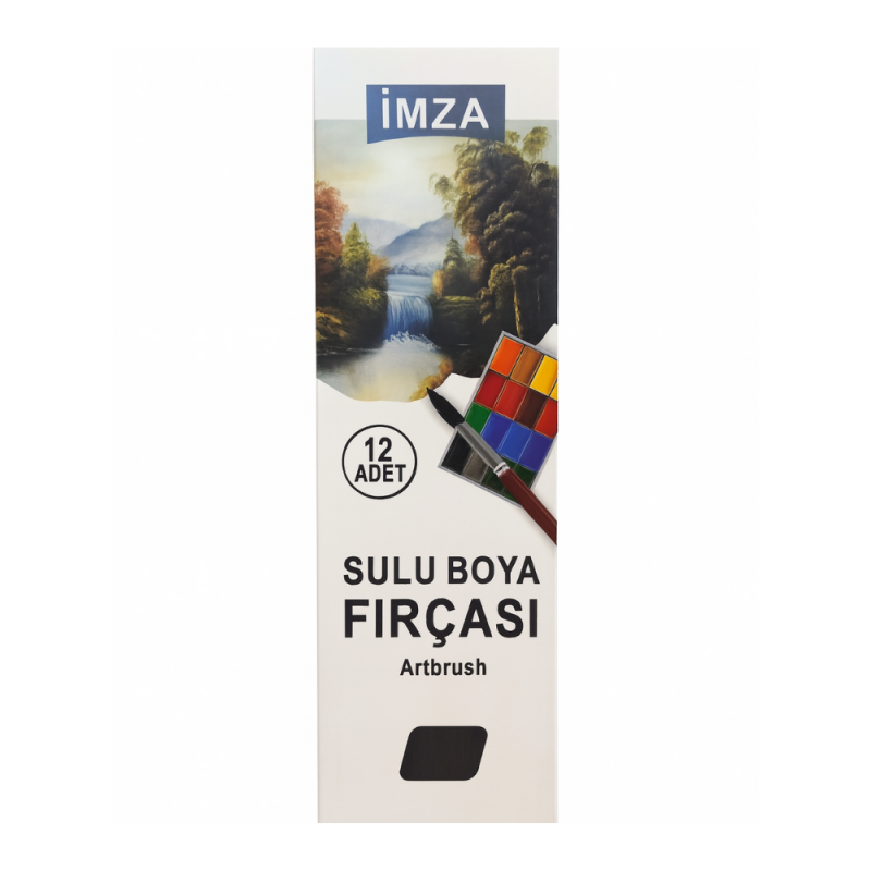 İMZA SULU BOYA FIRÇASI NO 2 12 Lİ
