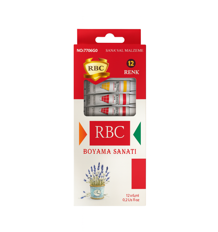 RBC GUAJ BOYA TÜP 12 Lİ