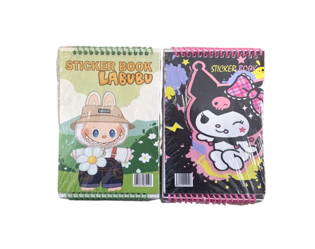 KUROMİ CAPYBARA STİCKER DEFTER A6 10 LU
