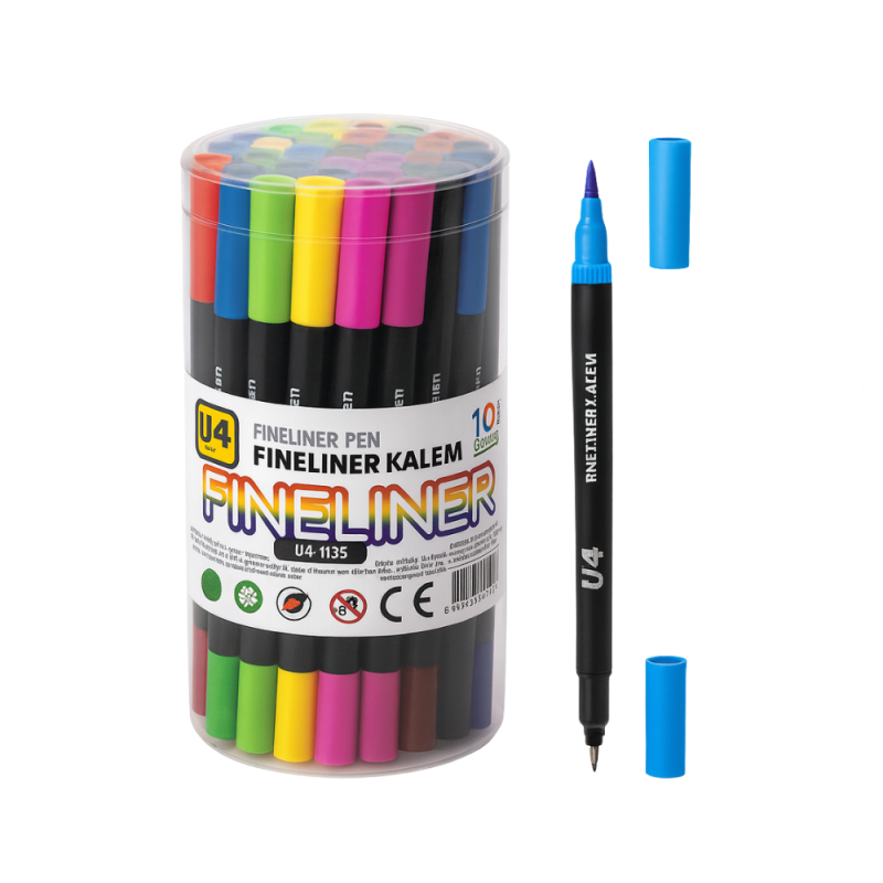 U4 FİNELİNER ÇİFT TARAFLI 50 Lİ