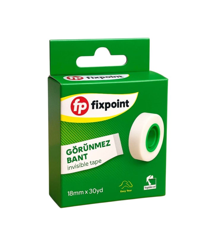 FİXPOİNT GÖRÜNMEZ BANT 18 MM 30 YRD 24 LÜ