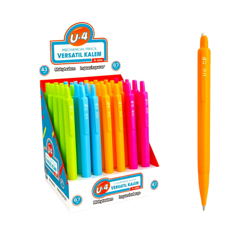U4 VERSATİL KALEM 0.7mm 48 Lİ U4-505