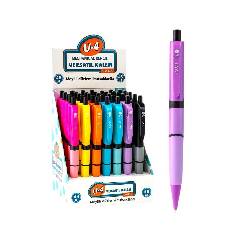 U4 VERSATİL KALEM 0.7mm 48 Lİ U4-521