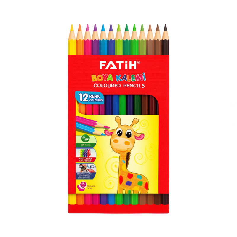 FATİH KURU BOYA 12 RENK