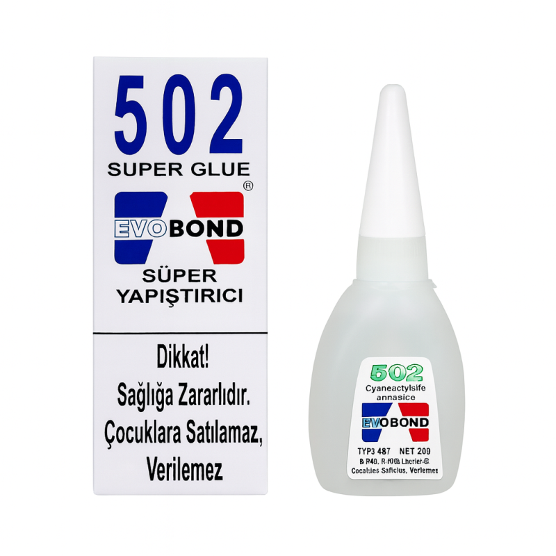 EVO BOND 502 YAPIŞTIRICI 20 GR