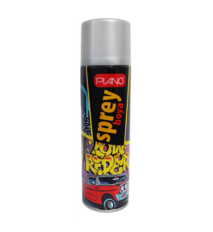 PIANO SPREY BOYA 200 ML GRİ 12 Lİ
