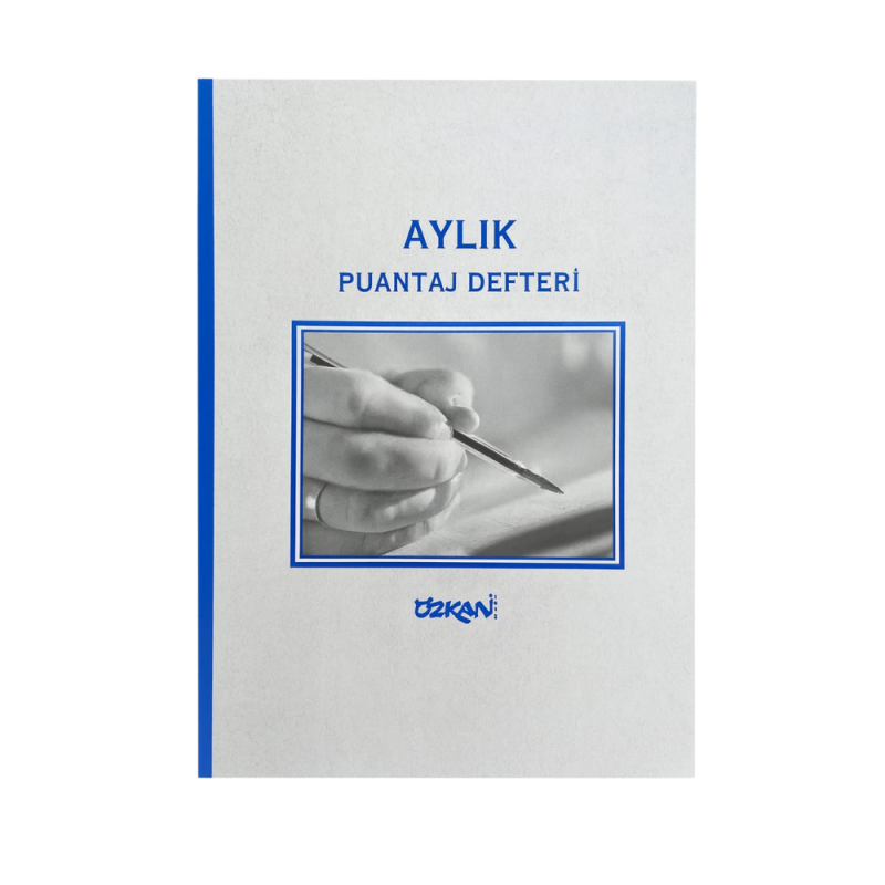 PUANTAJ DEFTERİ AYLIK 12 Lİ