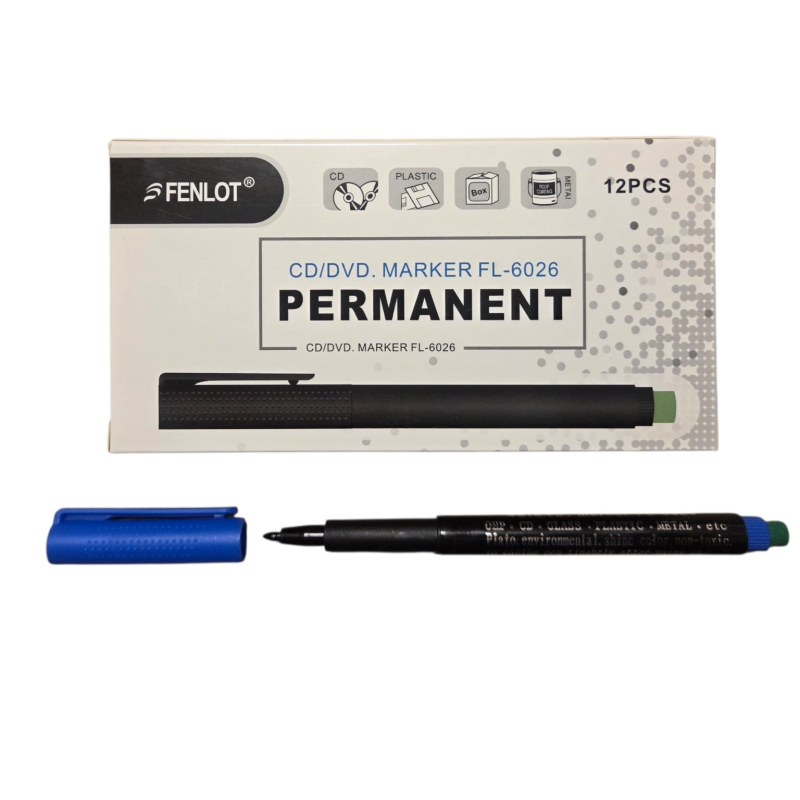 FENLOT CD KALEMİ MAVİ KALIN UÇ 12 Lİ