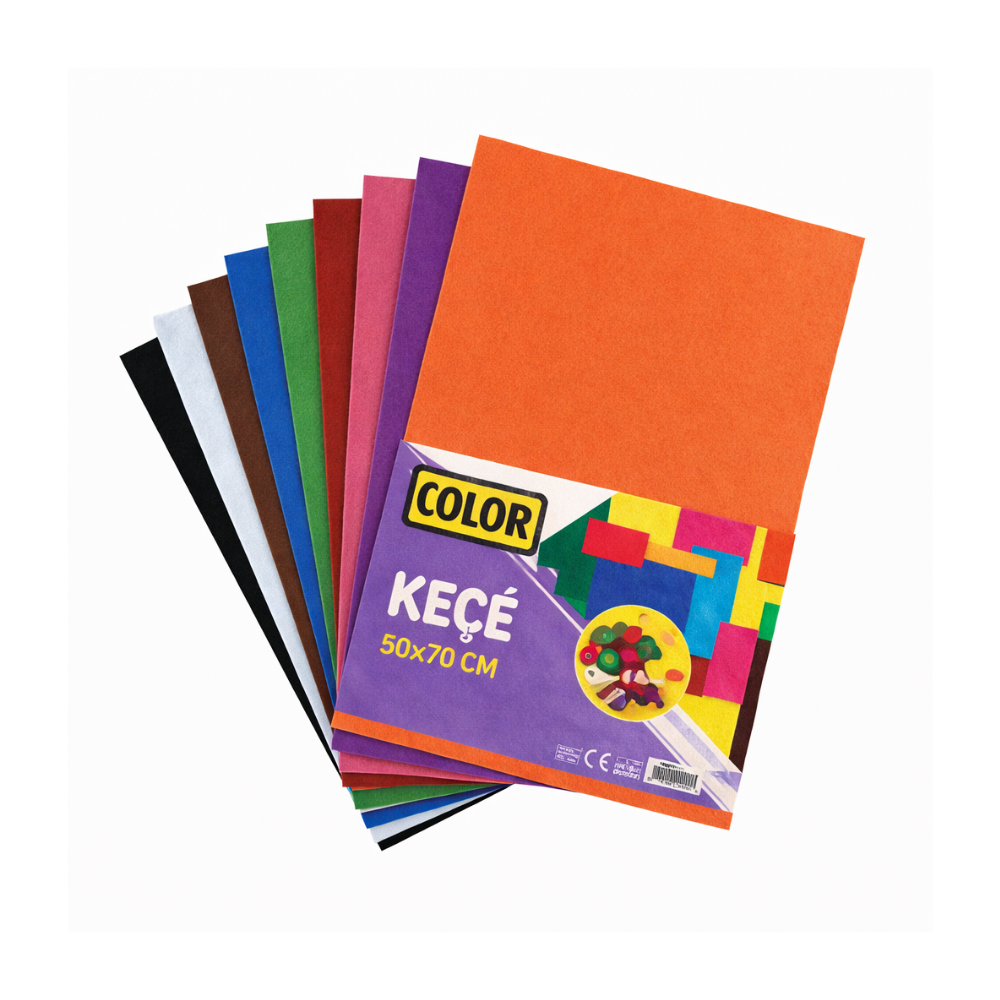 COLORBANK KEÇE 50X70 CM KARIŞIK