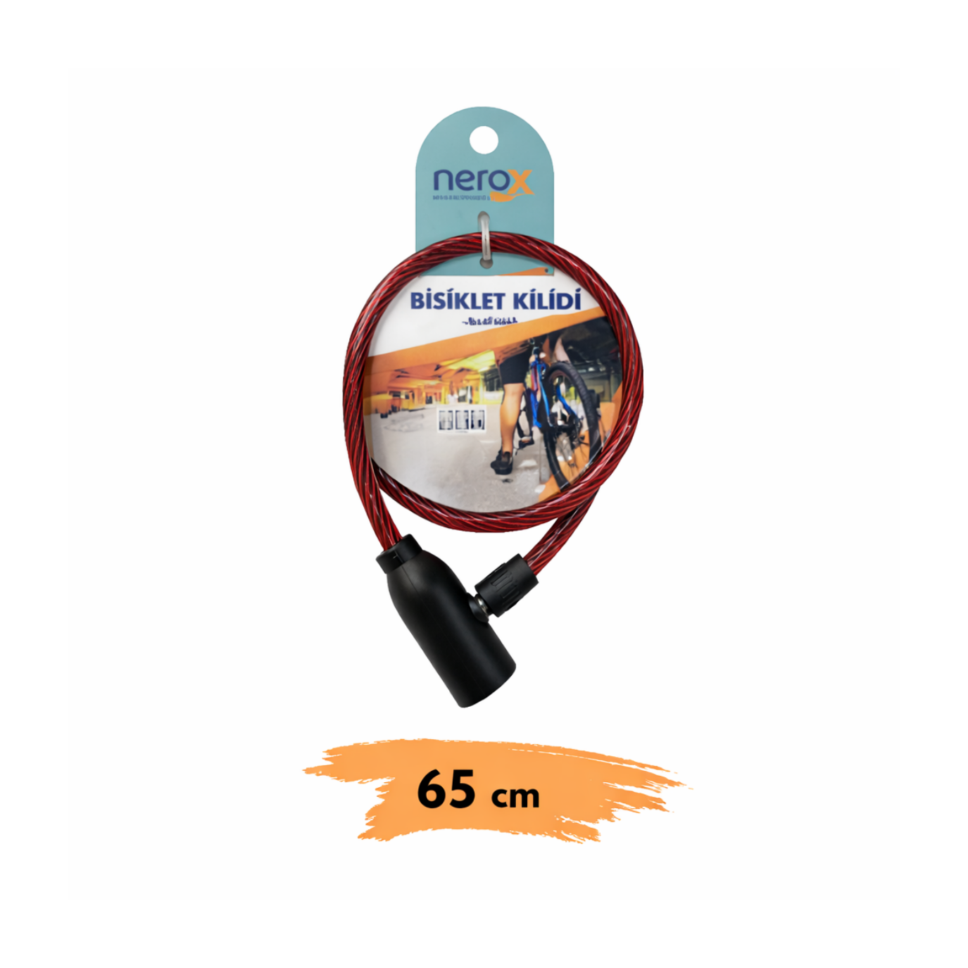 NEROX BİSİKLET KİLİDİ 65 CM NRX-1118