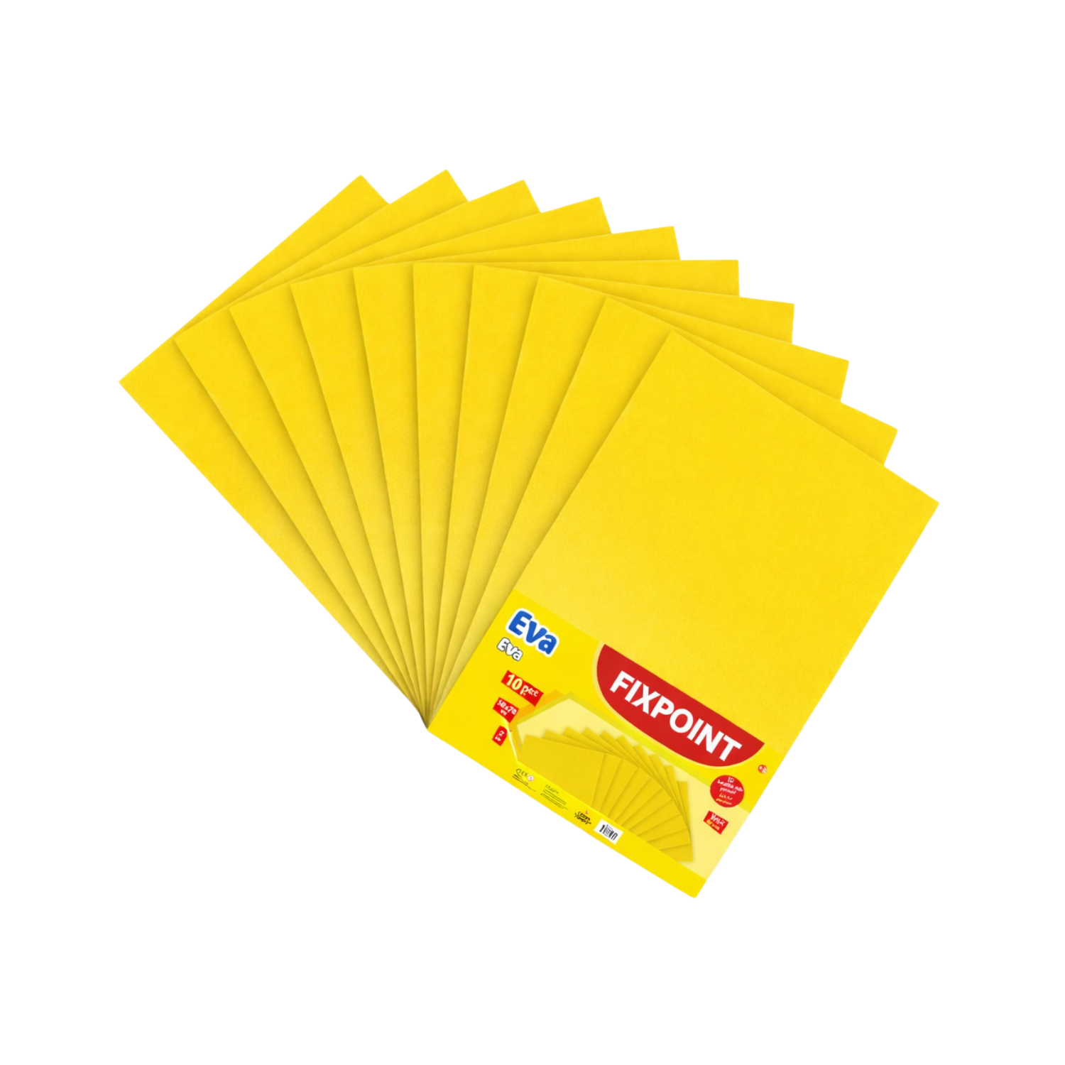FixPoint Eva Düz 50x70cm 10 lu Sarı P-5879