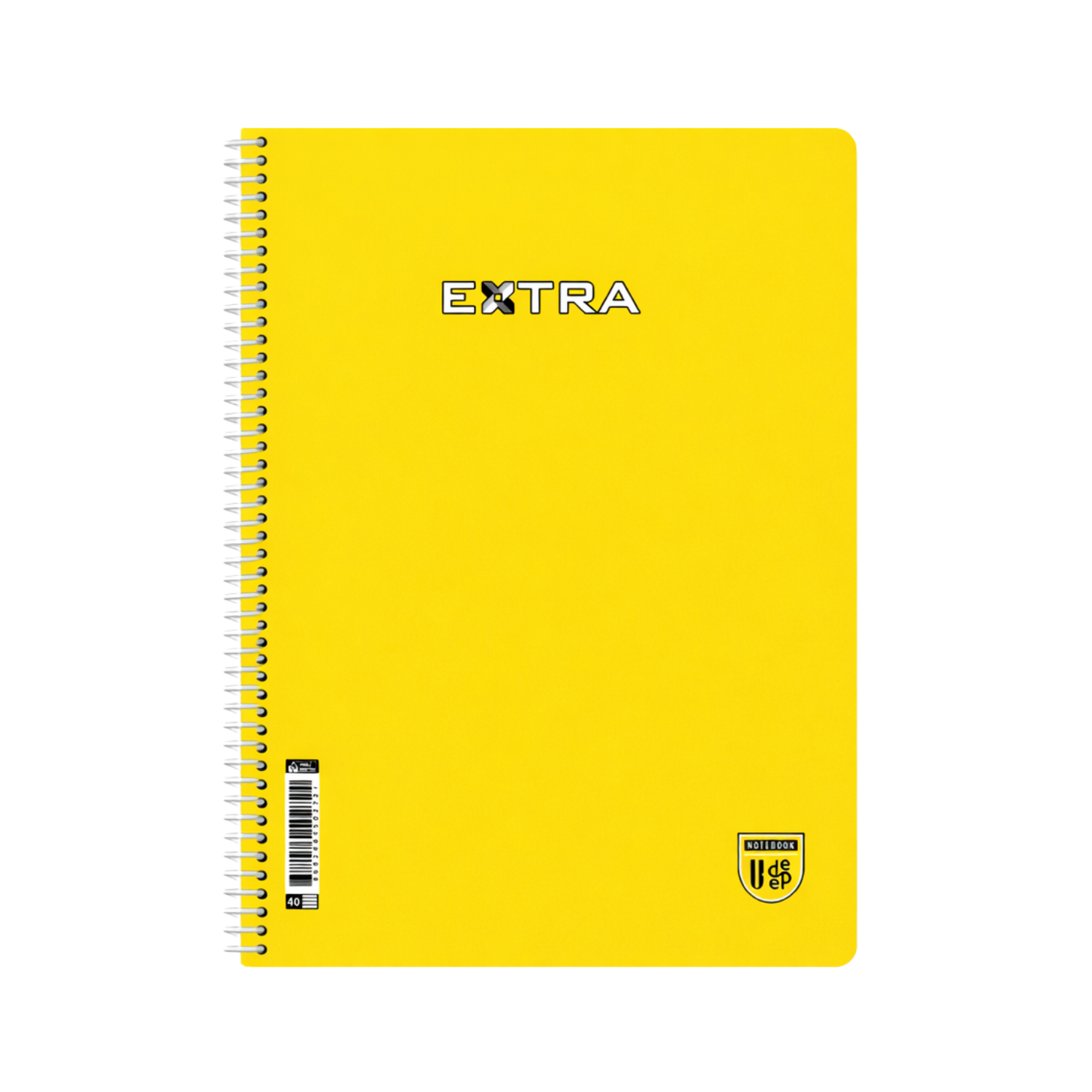 A-4 EKSTRA SPİRALLİ PP KAPAK 120 YPR KARELİ 48 Lİ