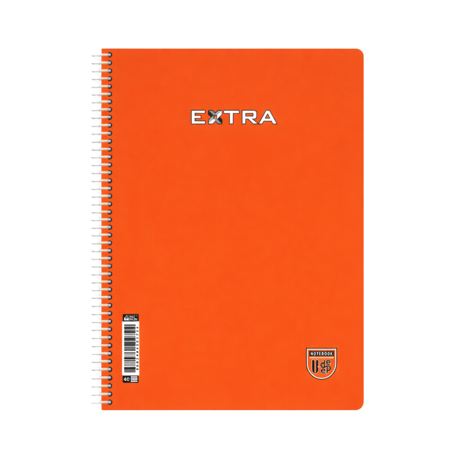 A-4 EKSTRA SPİRALLİ PP KAPAK 40 YPR DÜZ 96 LI