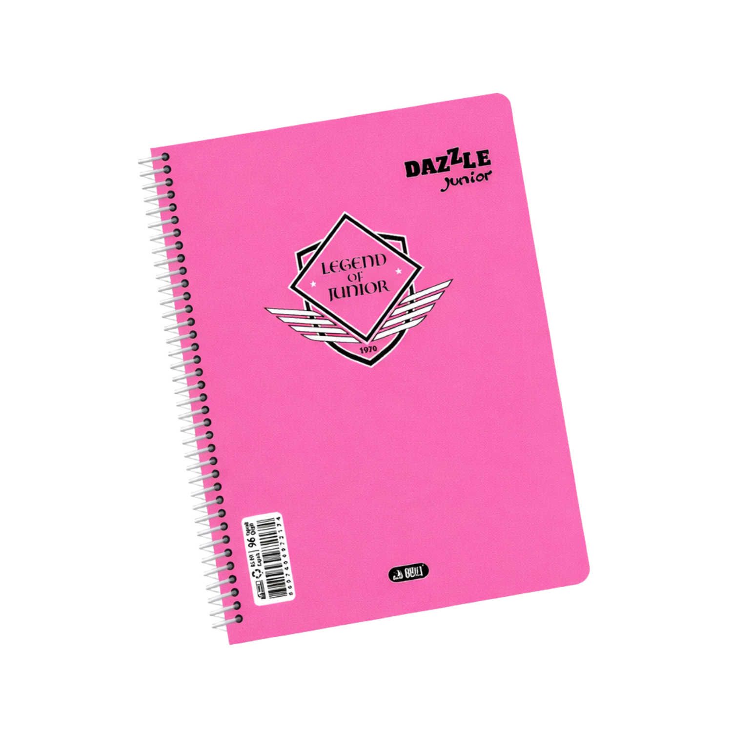 DAZZLE PP KAPAK SPİRALLİ LİSE A5 60 YPR KARELİ