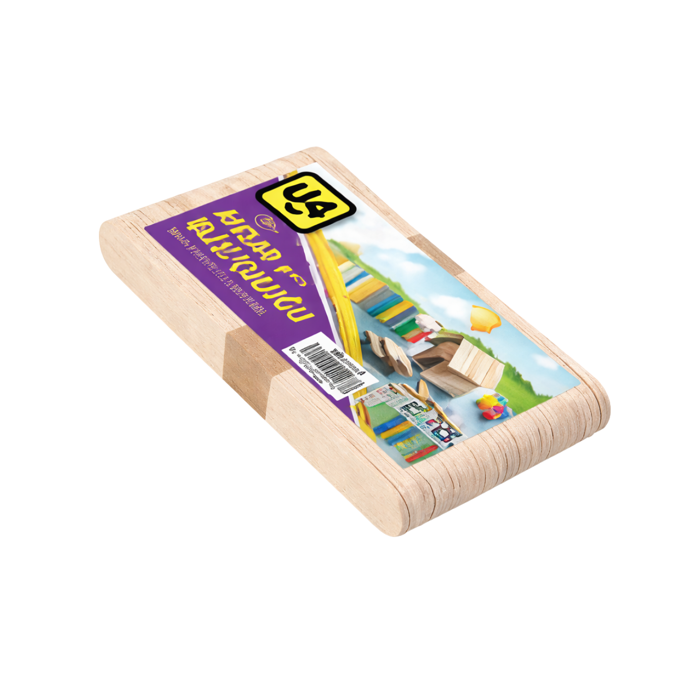 U4 SADE DONDURMA ÇUBUĞU İNCE 50 ADET U4-1469