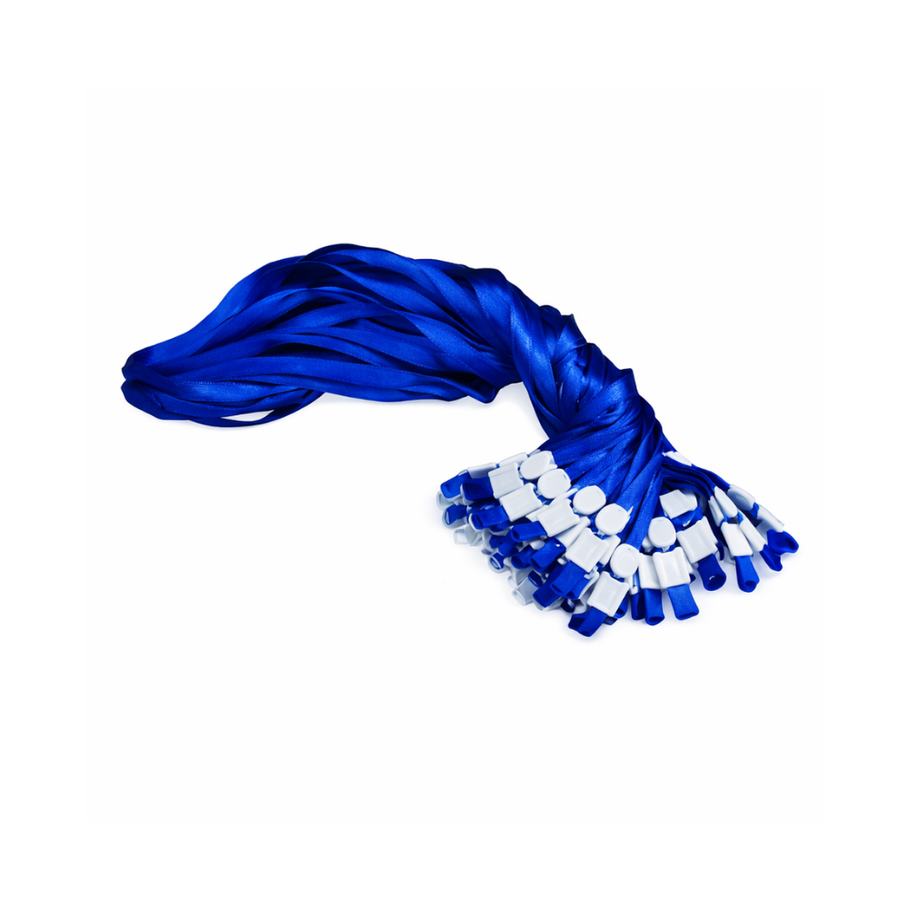 DOMİNİC YAKA KARTI İPİ MAVİ SİYAH