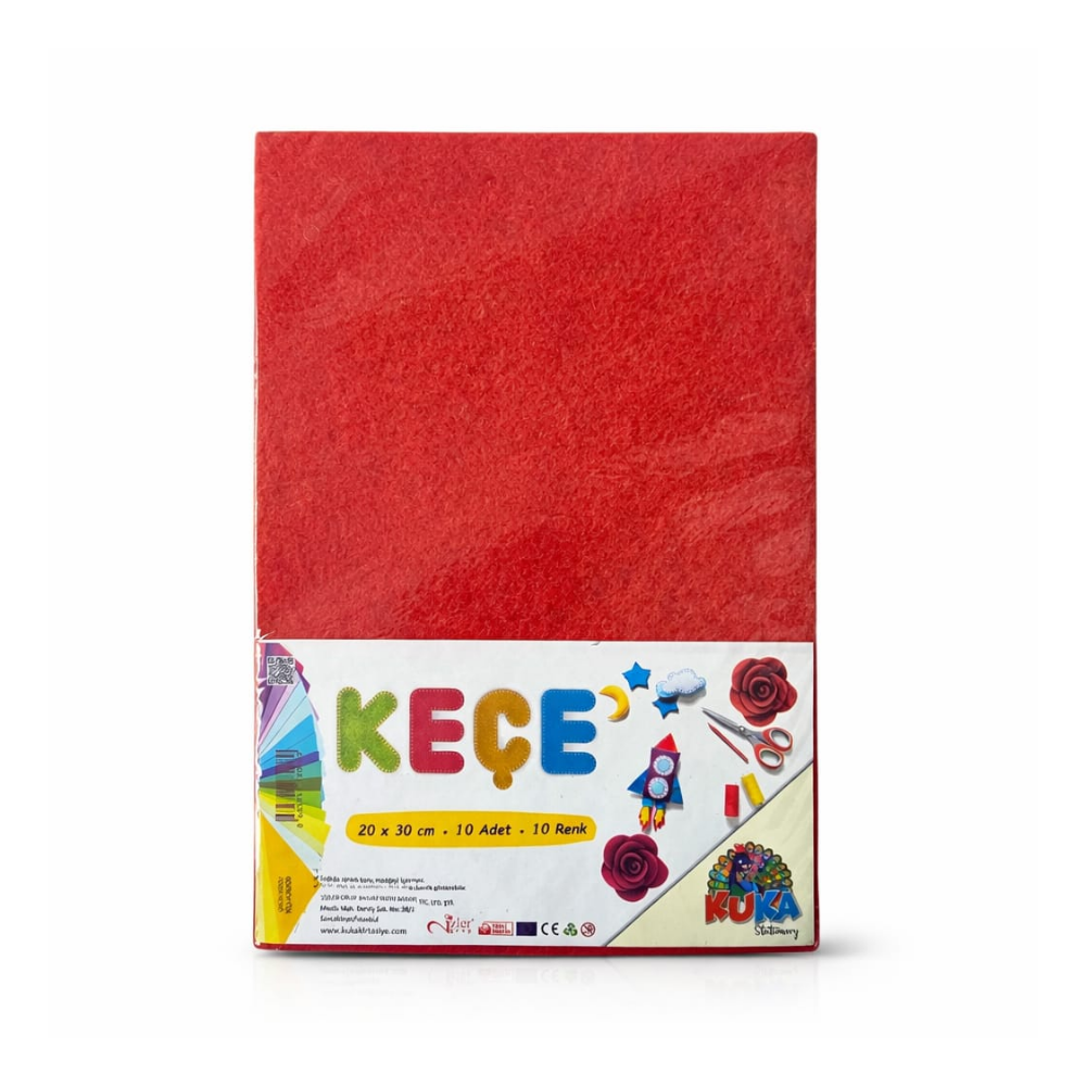 SÜDOR KEÇE A4 20x30 10 RENK
