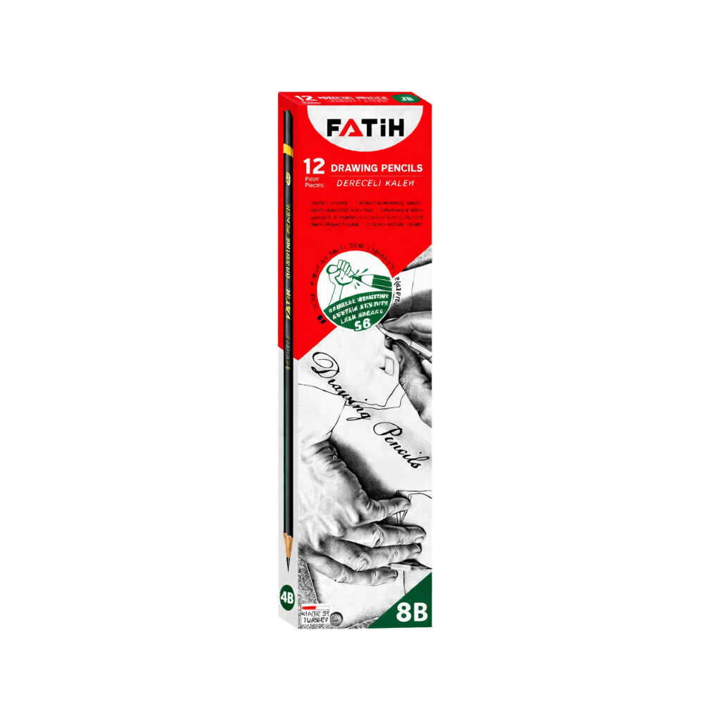 FATİH 8B DERECELİ KALEM 12 Lİ