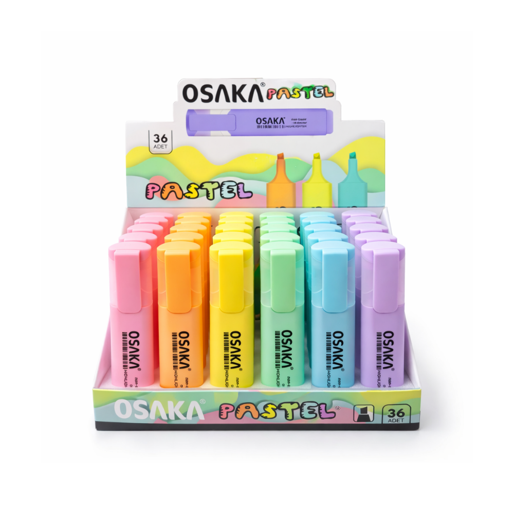 OSAKA FOSFORLU KALEM PASTEL 36 LI