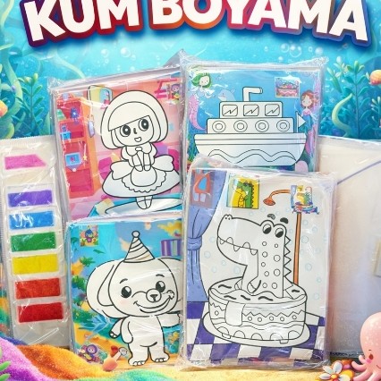 KUM BOYAMA RENKLİ 15X20 CM