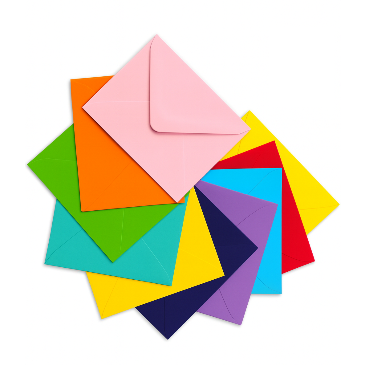 ANADOLU RENKLİ ZARF BÜYÜK BOY 10 RENK 100 LÜ