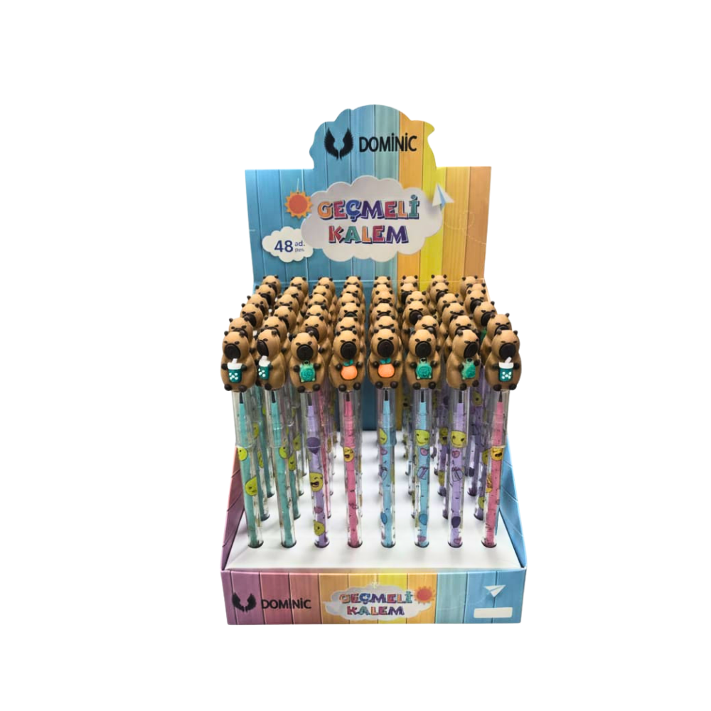DOMİNİC YUMURTLAYAN KALEM CAPİBARA 48 Lİ
