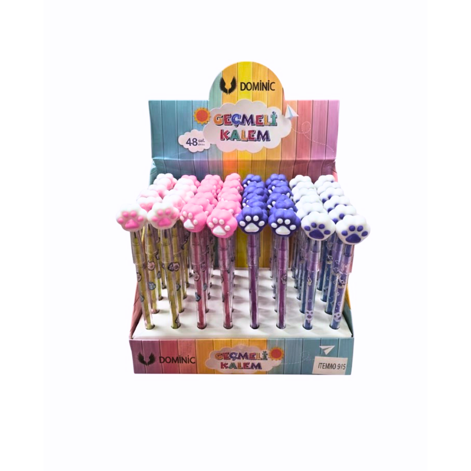 DOMİNİC YUMURTLAYAN KALEM PATİ 48 Lİ