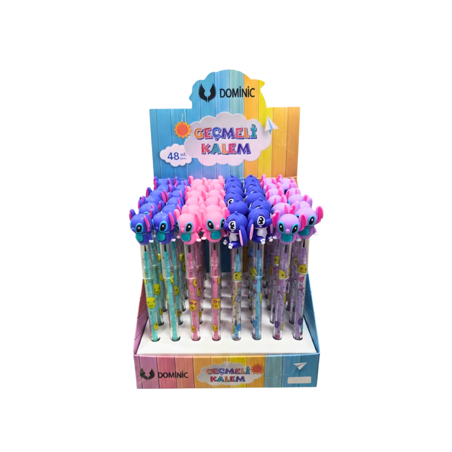 DOMİNİC YUMURTLAYAN KALEM STİTCH 48 Lİ