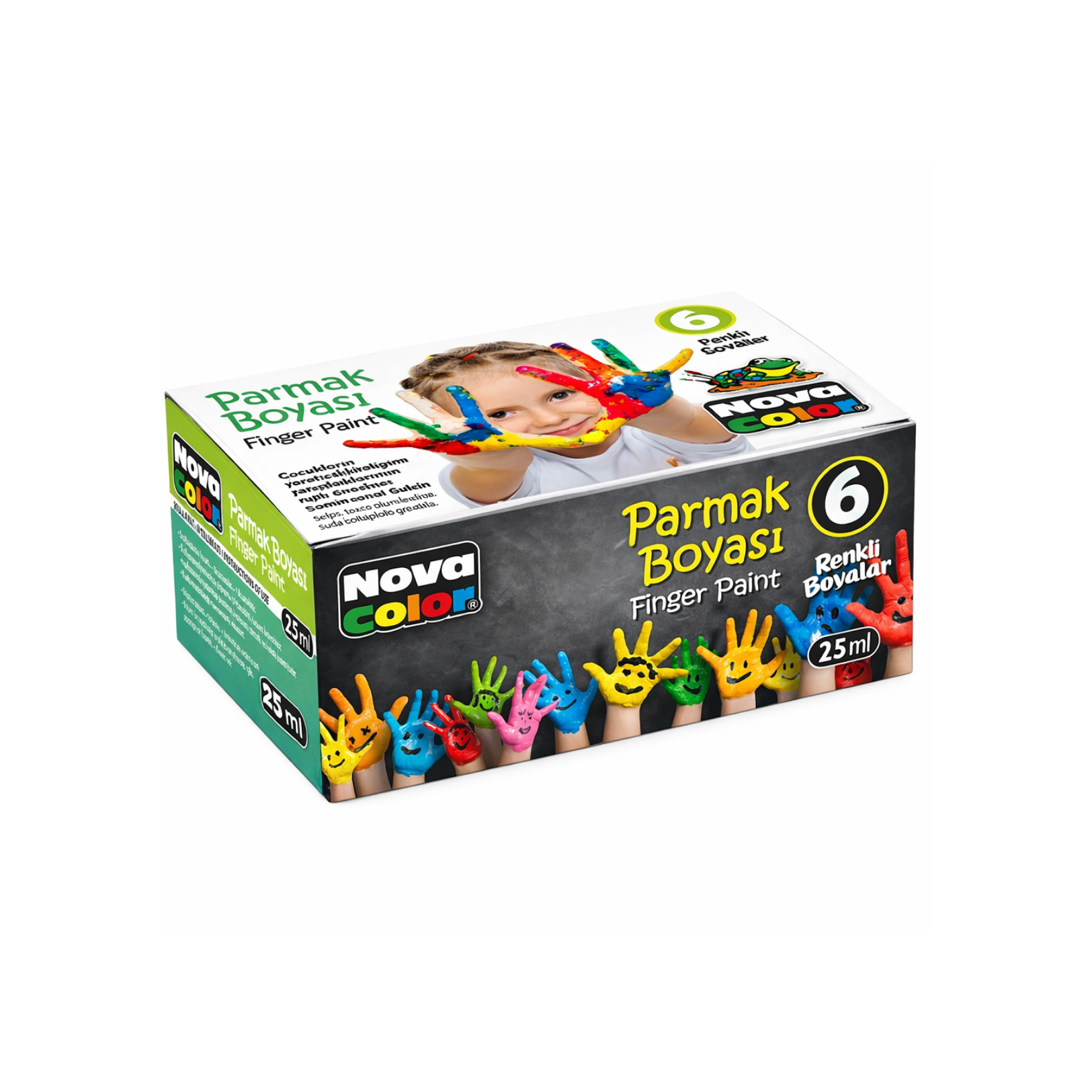 NOVA COLOR 6 LI PARMAK BOYASI