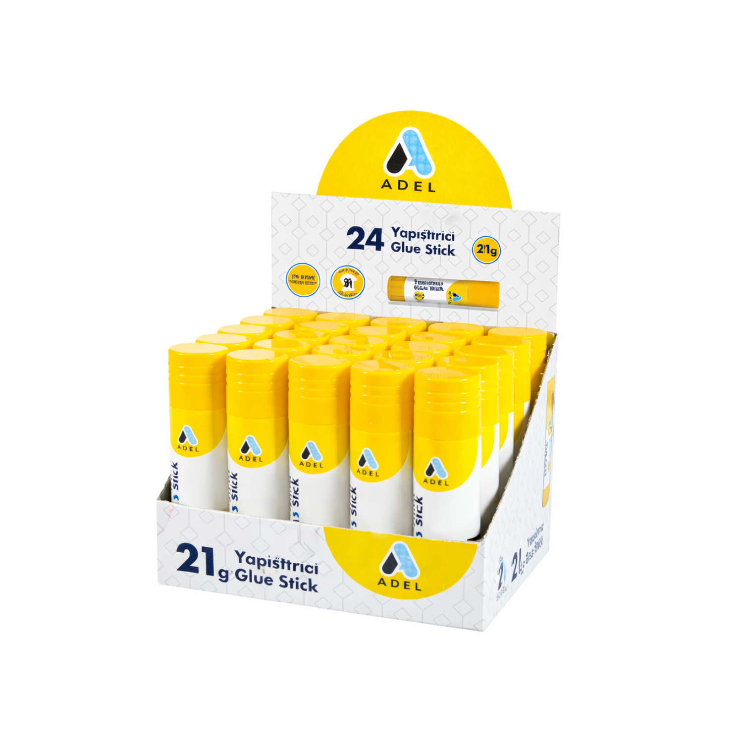 ADEL 21 GR STİCK YAPIŞTIRICI 24 LÜ
