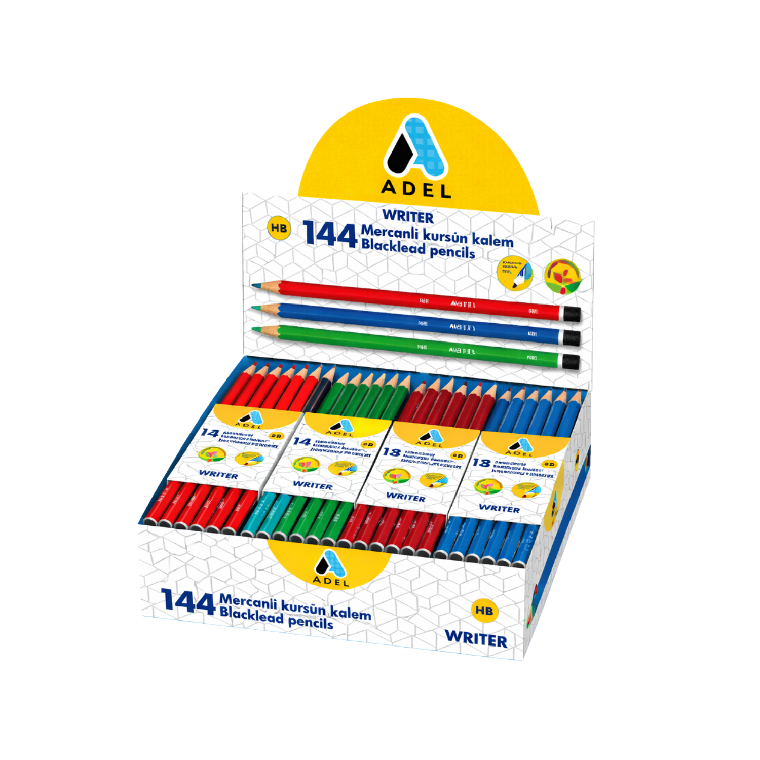 ADEL MERCANLI KURŞUN KALEM 144 LÜ