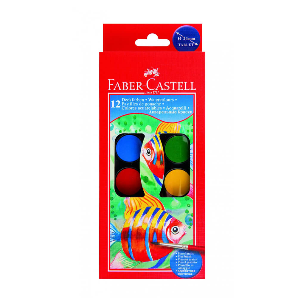 FABER CASTELL SULU BOYA 12 RENK