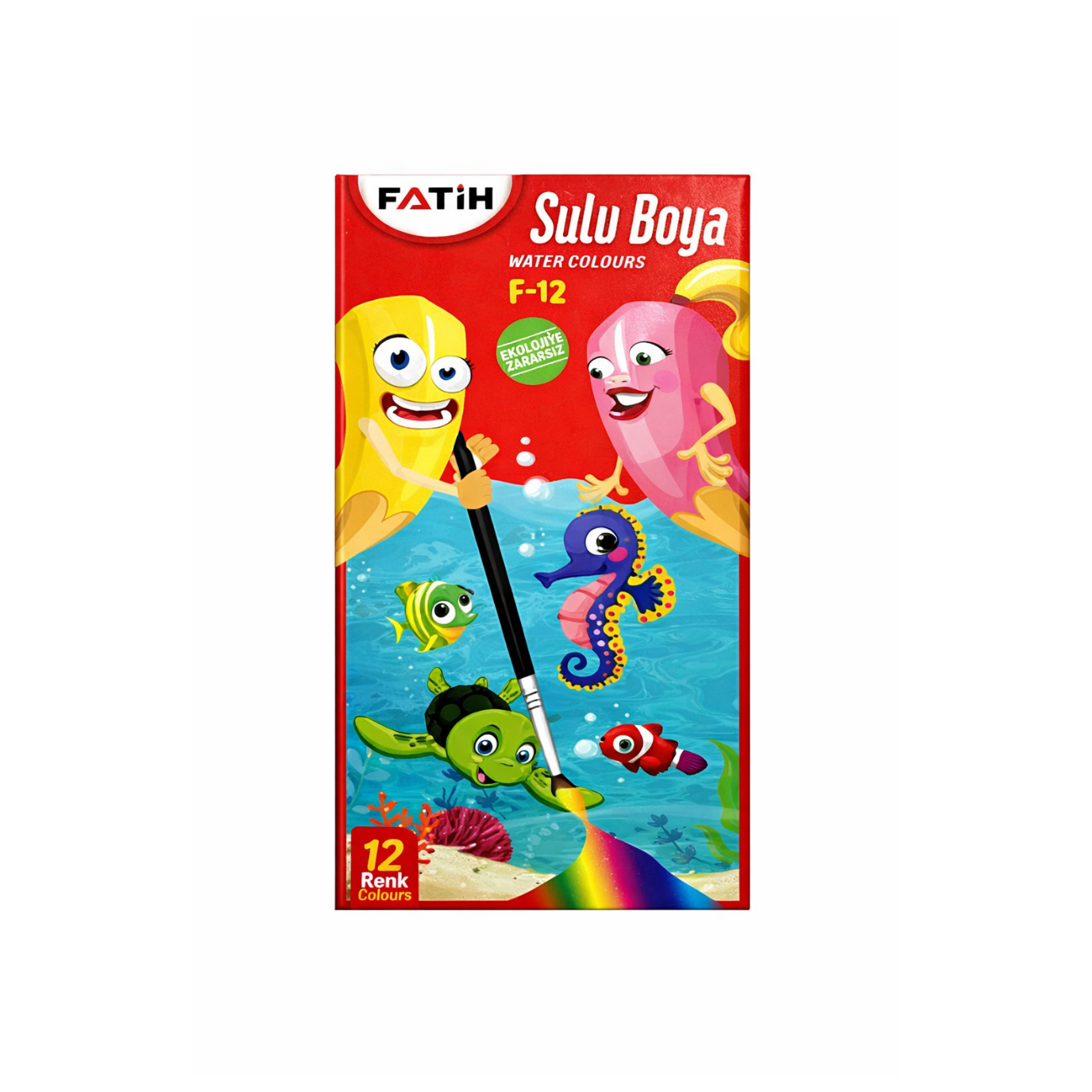 FATİH SULU BOYA 12 RENK F-12