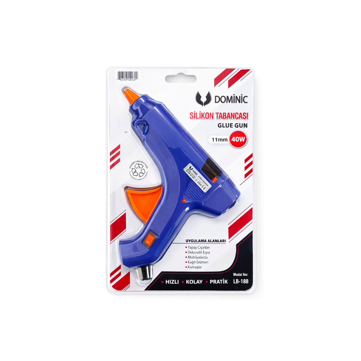 DOMİNİC 40W SİLİKON TABANCASI BÜYÜK