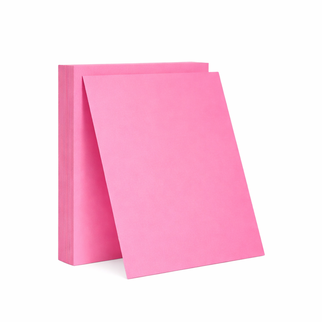 RENKLİ MUKAVVA PEMBE 35X50 CM 36 LI