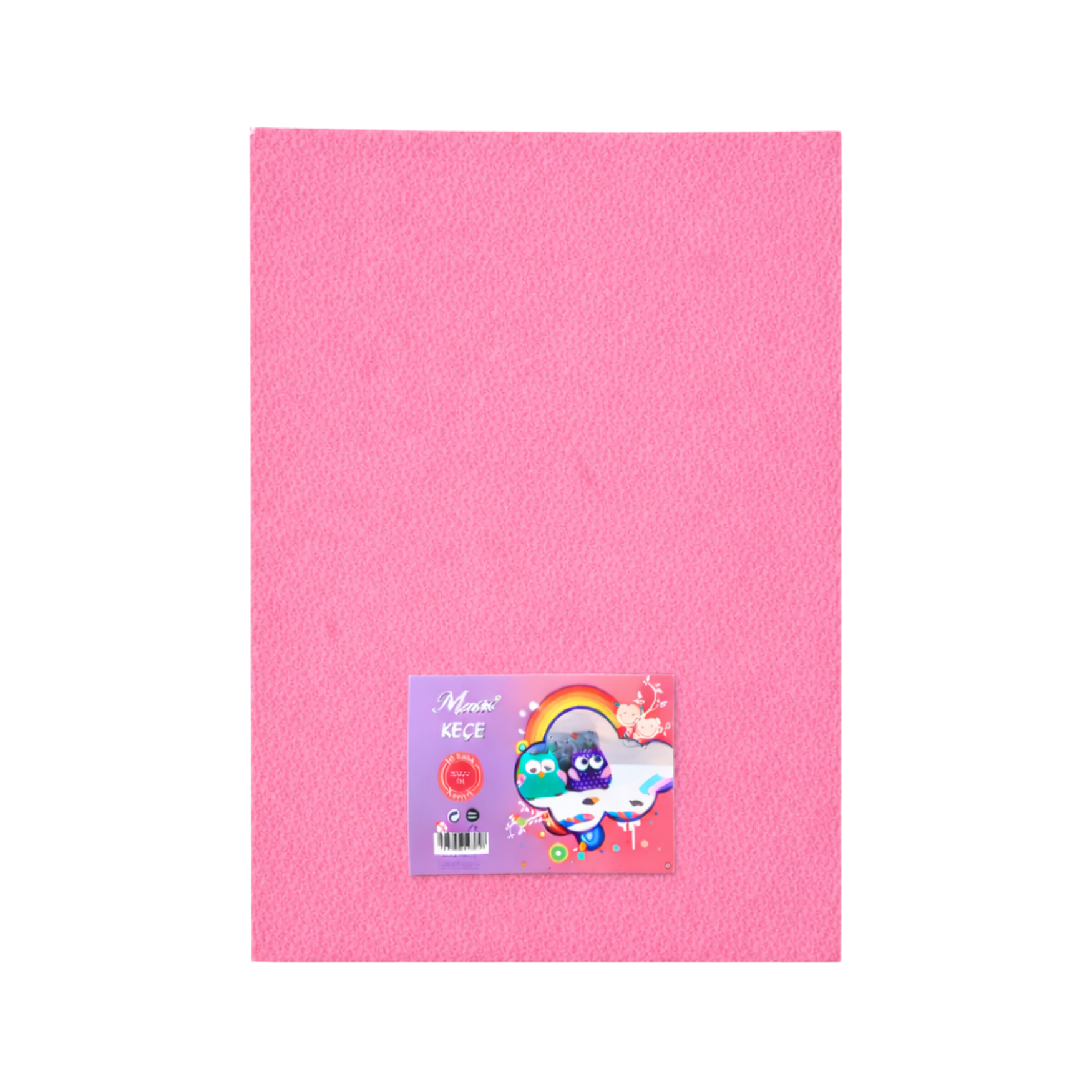 MASİS 50X70 PEMBE KEÇE 10 LU