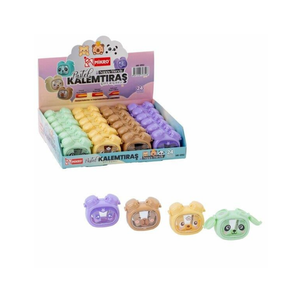 MİKRO KALEMTRAŞ HAPPY 24 LÜ MK-8152